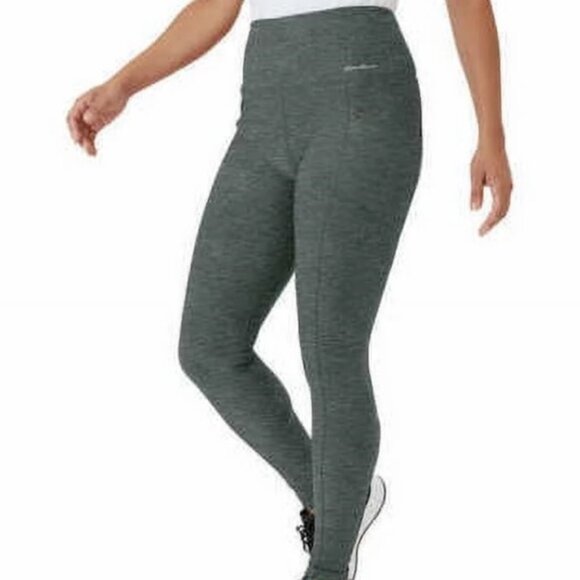Women's EDDIE BAUER Trail Tight high-waisted leggings‎ w/ pockets - Picture 1 of 12